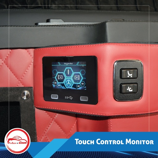 [9903] [9903] - 3" Luxury Touch Control Monitor For VIP Car