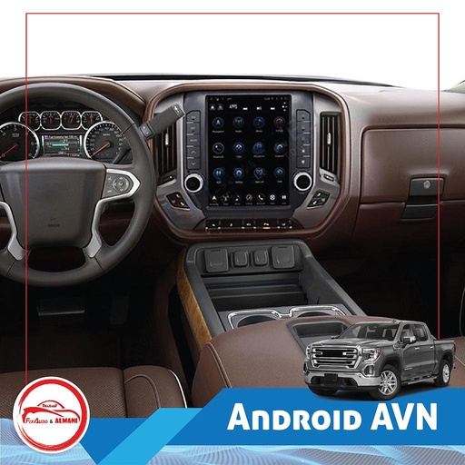 12.1" Android AVN For GMC Sierra Chevrolet Silverado 2014-2020